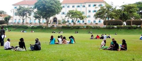 UNDERGRADUATE STUDENTS IN THE IVORY TOWER'S FREEDOM SQUARE